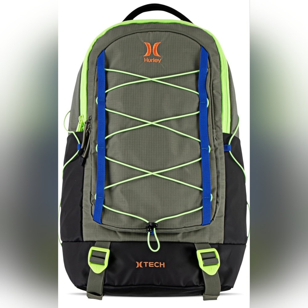 Hurley Terrain Backpack Tech School Travel Hiking Laptop Pack